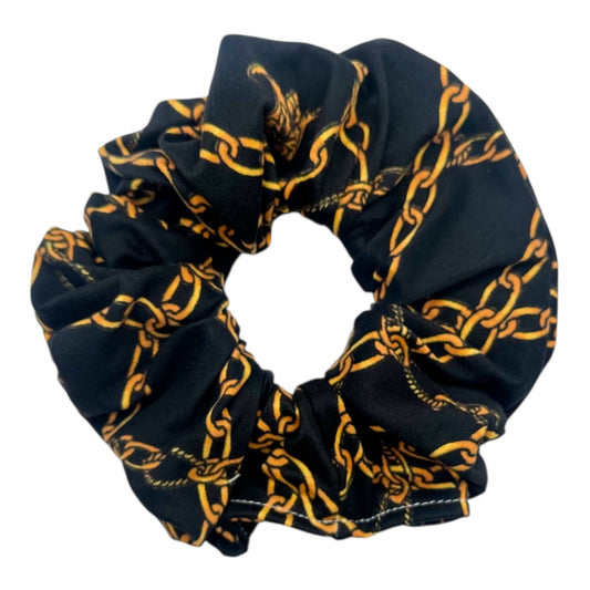 GOLD CHAINS - OVERSIZED SCRUNCHIE