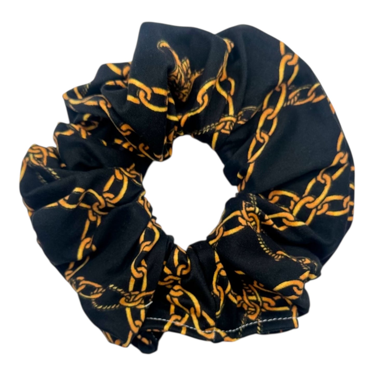 GOLD CHAINS - OVERSIZED SCRUNCHIE