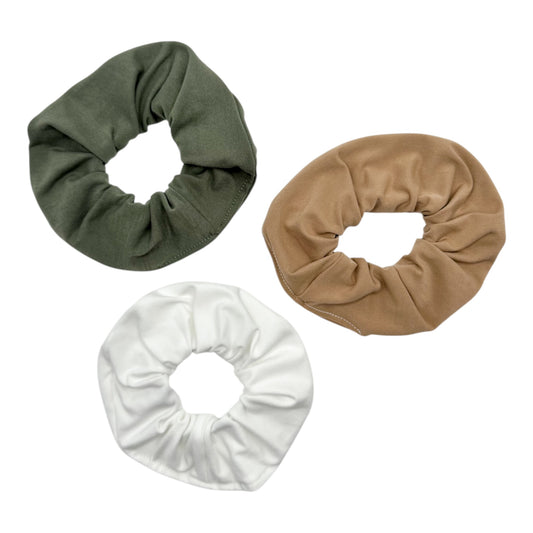 WHITE / SAGE / TAN BUNDLE  - SCRUNCHIE