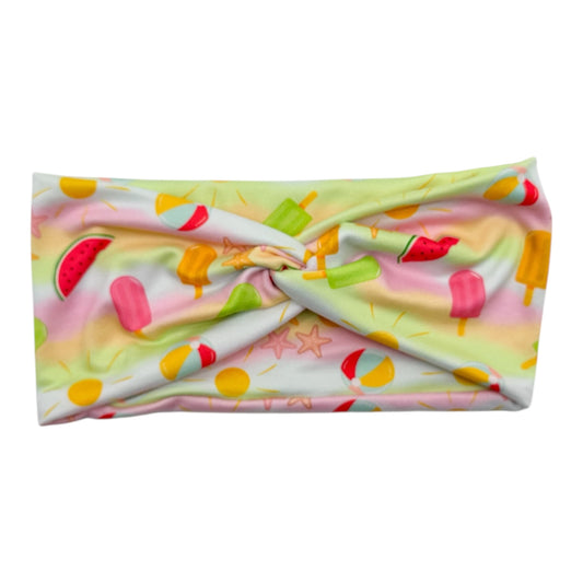 SUN/POPSICLES/WATERMELONS - FRONT KNOT