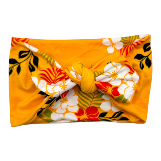 HAWAIIAN PRINT - WIDE TIE