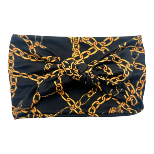 GOLD CHAINS - WIDE TIE