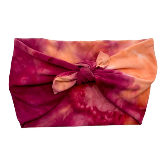 WINE & PEACH TIE-DYE - LUXE