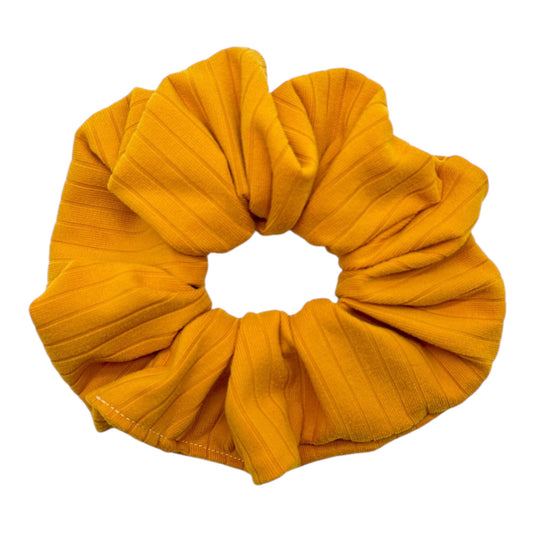 RIBBED - MUSTARD -  OVERSIZED SCRUNCHIE