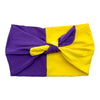 ROYAL PURPLE & YELLOW - SPLIT - LUXE