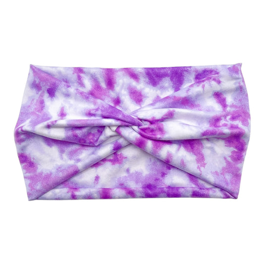 PURPLE & WHITE TIE-DYE - COCO
