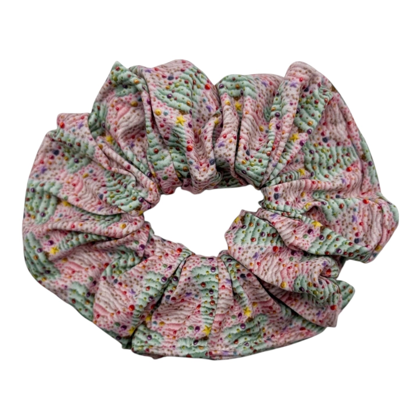 TEXTURED TREES  - OVERSIZED SCRUNCHIE