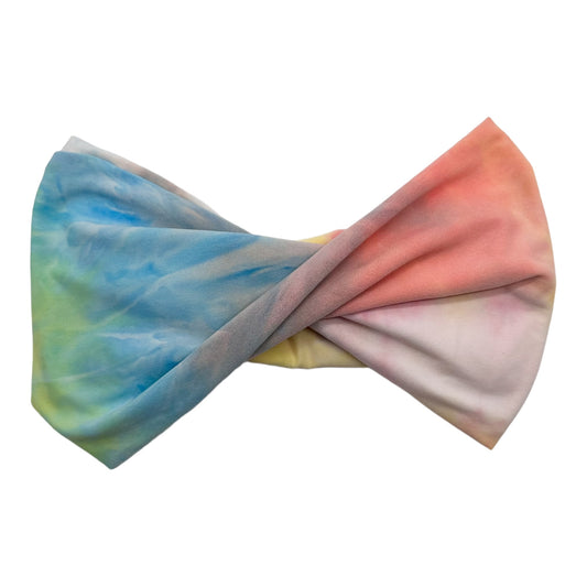 LIGHT PINK/YELLOW/BLUE TIE-DYE - TWIST