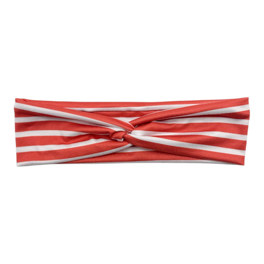 RED & WHITE STRIPES - TINY KNOT