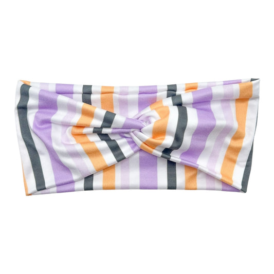 HALLOWEEN STRIPES - FRONT KNOT