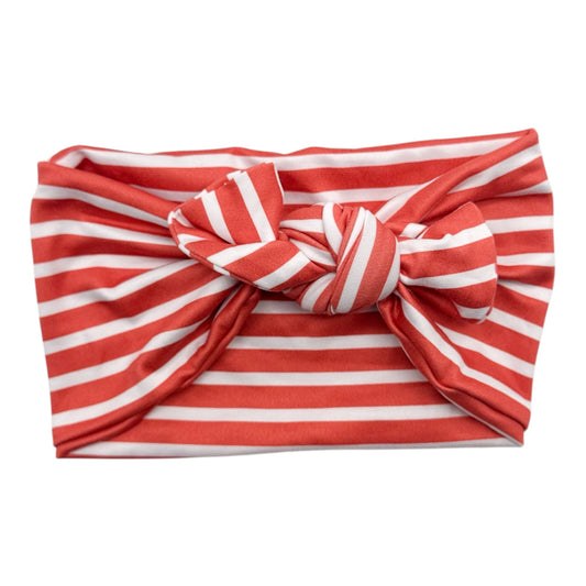 RED & WHITE STRIPES - WIDE TIE