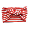 RED & WHITE STRIPES - WIDE TIE