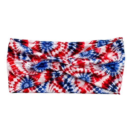 RWB TIE-DYE - FRONT KNOT