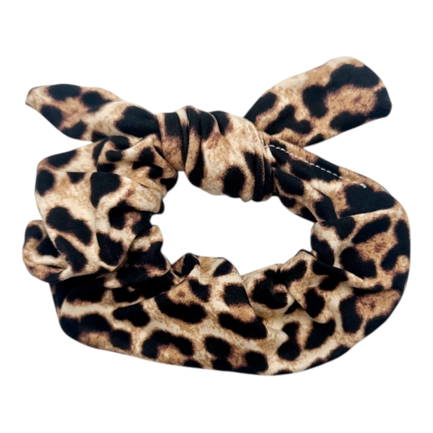PERFECT LEOPARD - BOW SCRUNCHIE