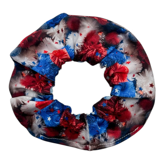 POM POMS RWB - REGULAR SCRUNCHIE