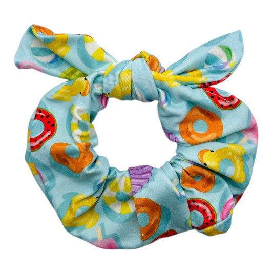 POOL FLOATS - BOW SCRUNCHIE