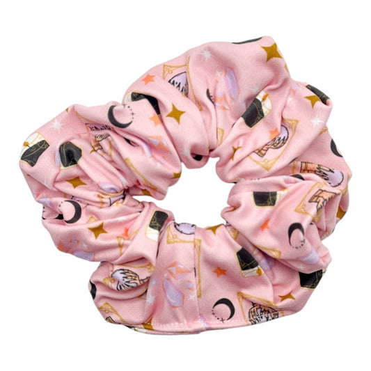 CRYSTAL BALL/CANDLES/CRYSTALS - OVERSIZED SCRUNCHIE