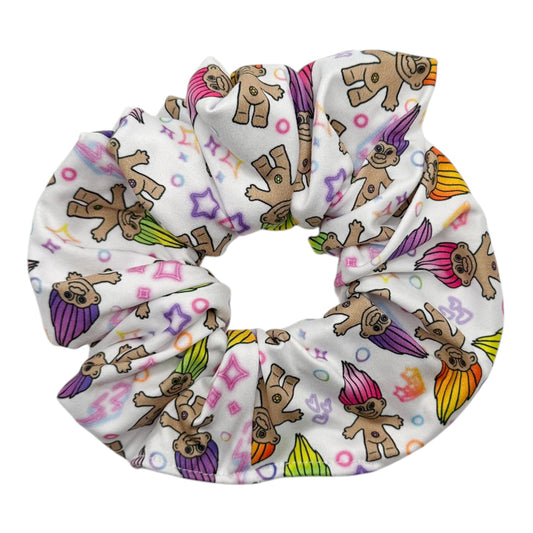 PRE-ORDER WILL SHIP BY 5/9 FUZZY DOLLS - OVERSIZED SCRUNCHIE