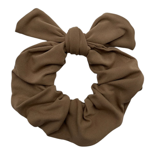 CHOCOLATE - BOW SCRUNCHIE