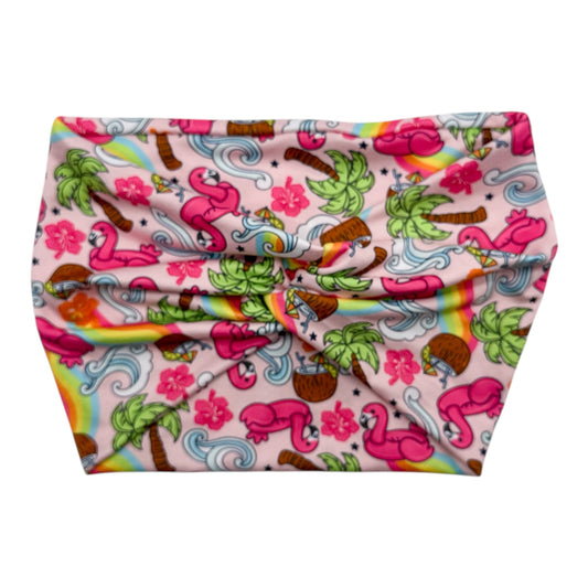 FLAMINGO/COCONUT/RAINBOW WAVE - THICK KNOT