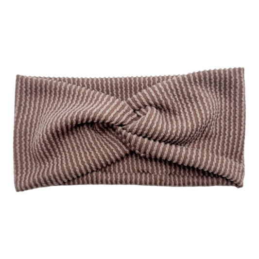 TAUPE - URBAN RIB - FRONT KNOT