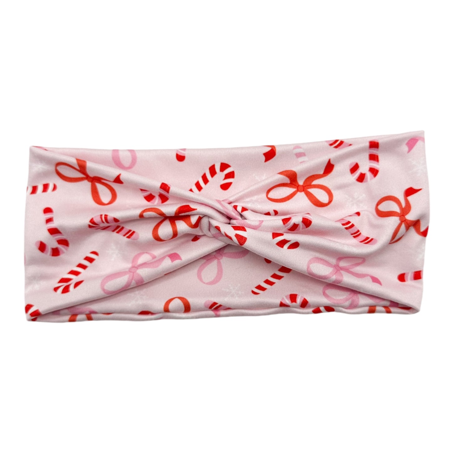 BOWS & CANDY CANES - FRONT KNOT