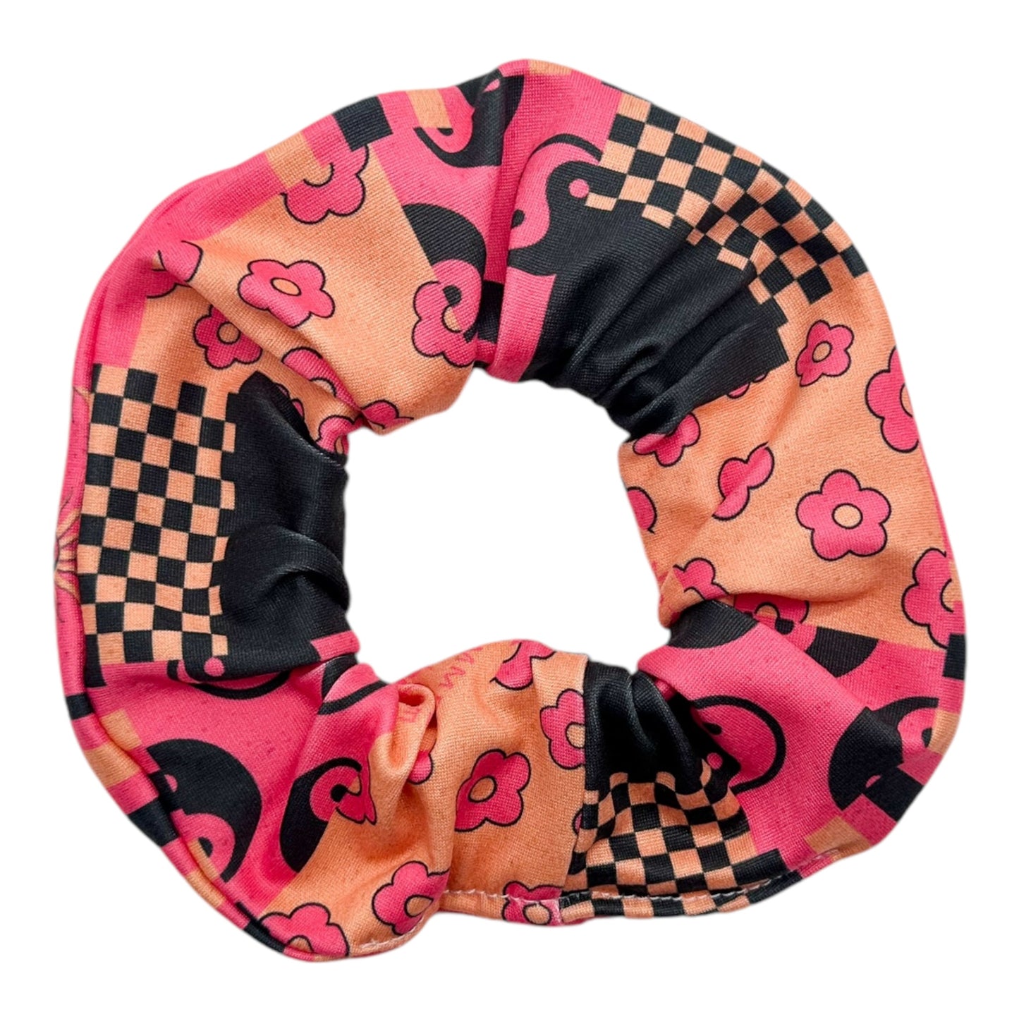 GROOVY PATCHWORK - SCRUNCHIE