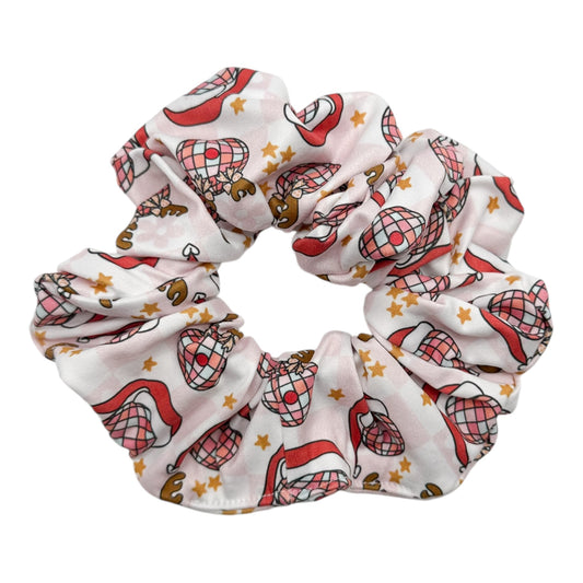 DISCO REINDEERS - OVERSIZED SCRUNCHIE