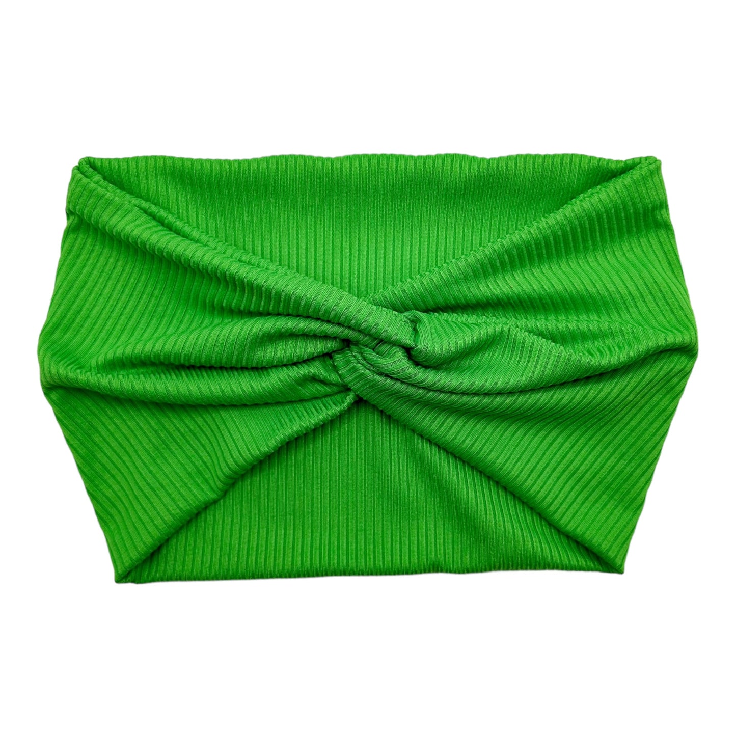 KELLY GREEN - SMALL RIBBED - THICK KNOT