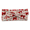 RED & PINK VELVET BOWS - FRONT KNOT