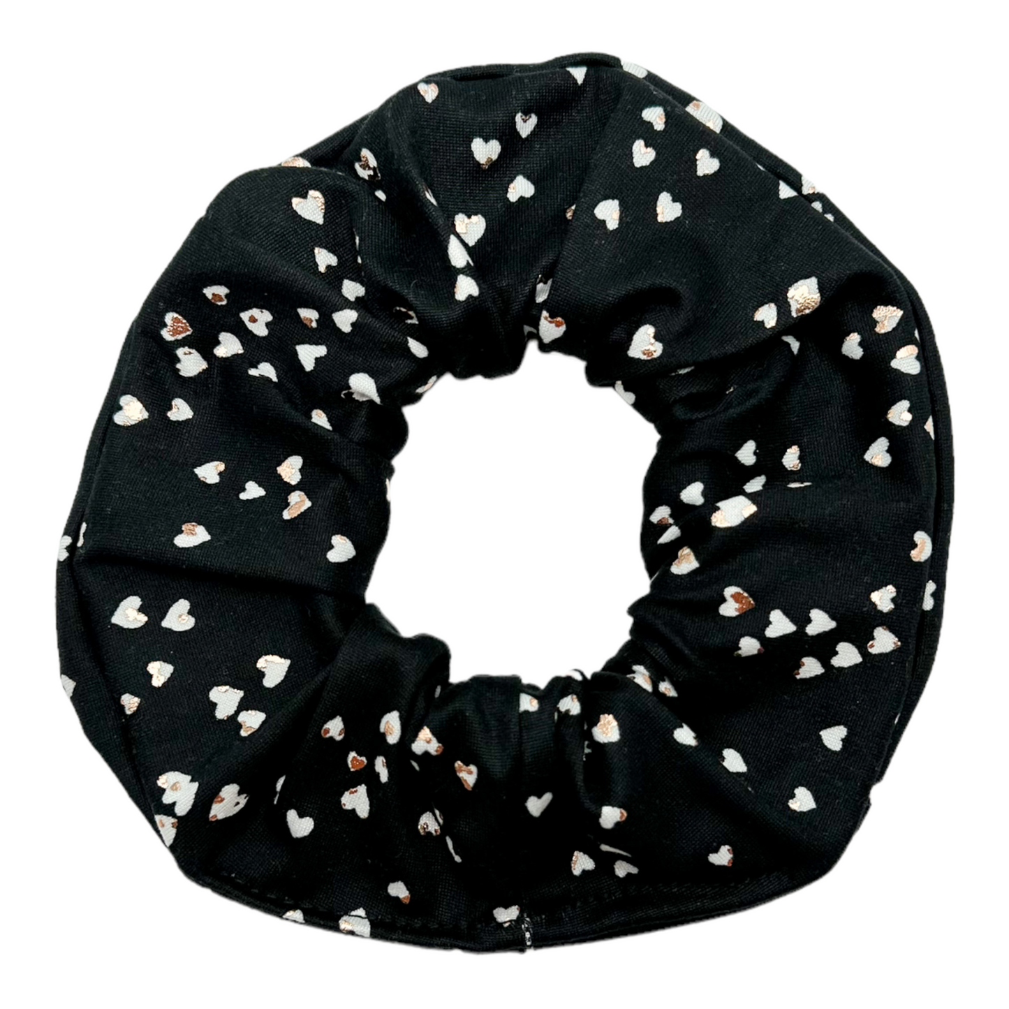 METALLIC HEARTS - SCRUNCHIE