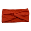 RIBBED - TERRACOTTA  - FRONT KNOT
