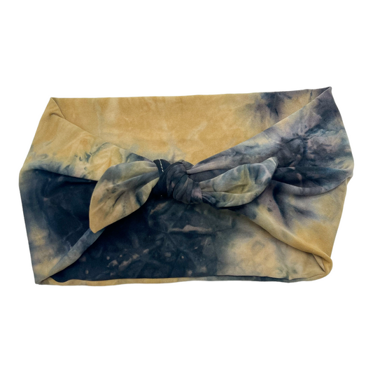 NAVY & TAN TIE-DYE - LUXE