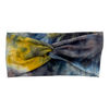 YELLOW & NAVY TIE-DYE - FRONT KNOT