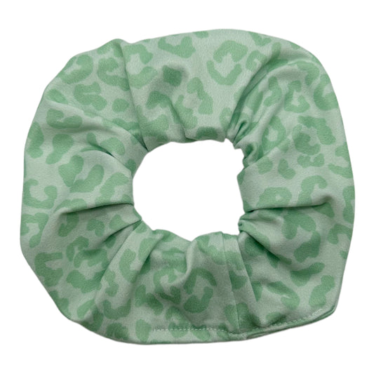 MINT ANIMAL PRINT - REGULAR SCRUNCHIE