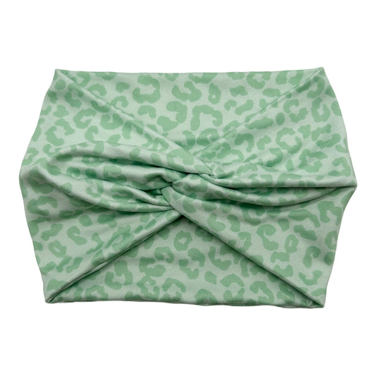 MINT ANIMAL PRINT - THICK KNOT