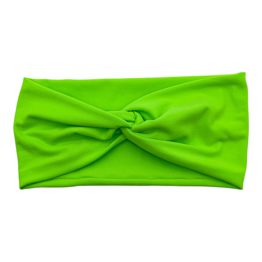 HIGHLIGHTER GREEN - FRONT KNOT